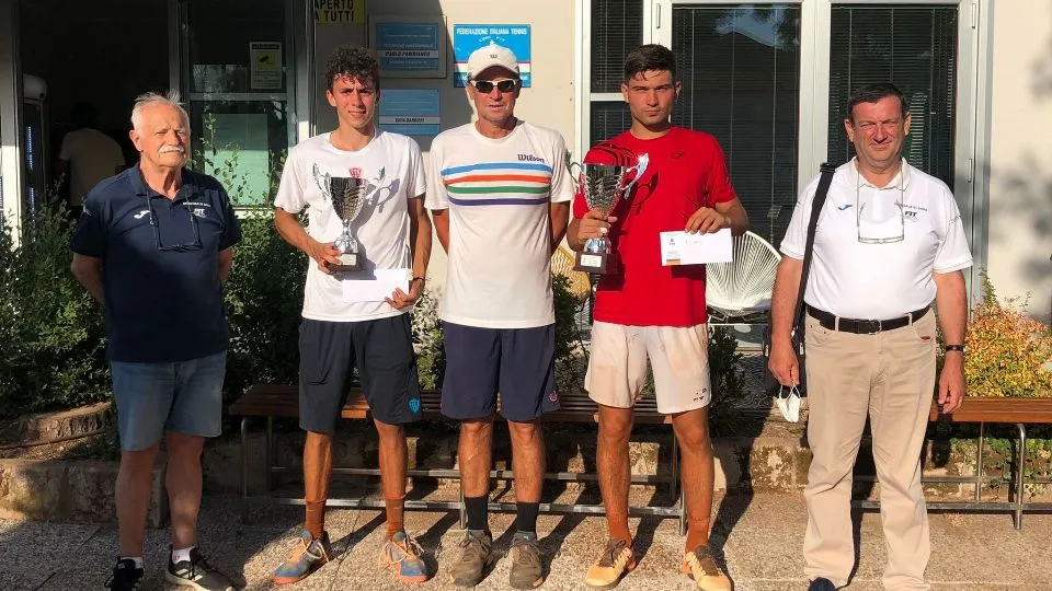 La premiazione del torneo Open del Circolo Tennis Cervia
