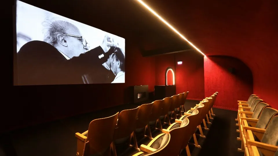il cinemino del Fellini Museum al fulgor