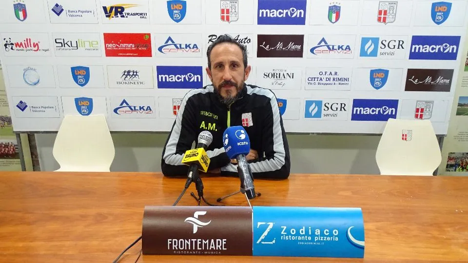 Alessandro Mastronicola, allenatore del Rimini FC