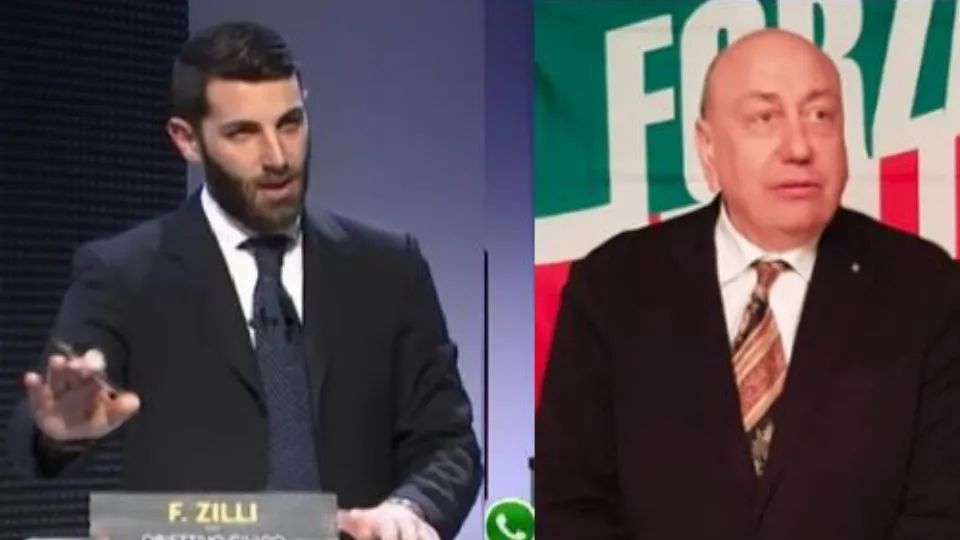 Filippo Zilli (FdI) e Antonio Barboni (FI)