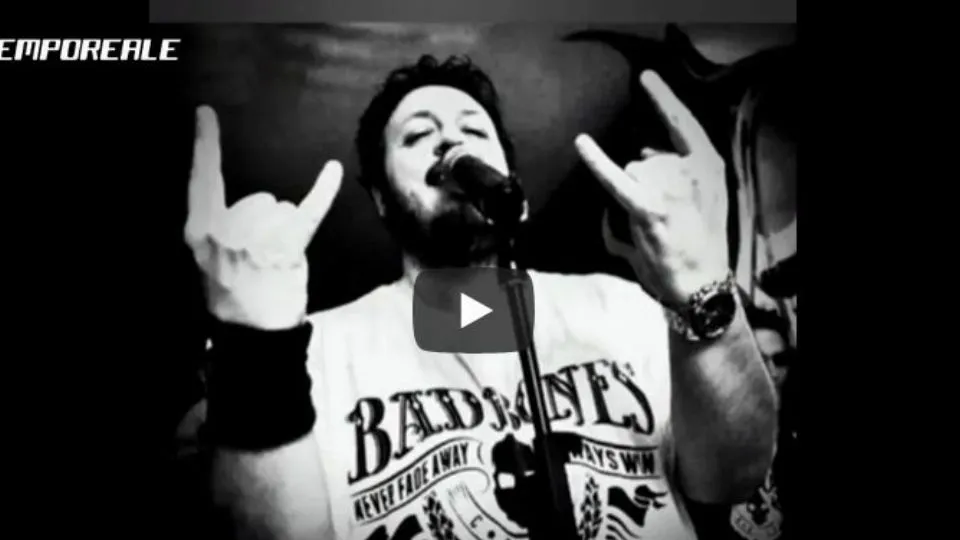 Domenico Ciotti, infermiere e frontman dei Bad Bones Crew