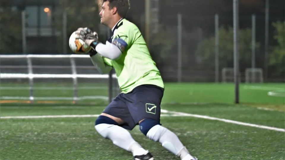 Il portiere e capitano della Folgore, Mirko Ottaviani (Foto ©FSGC)