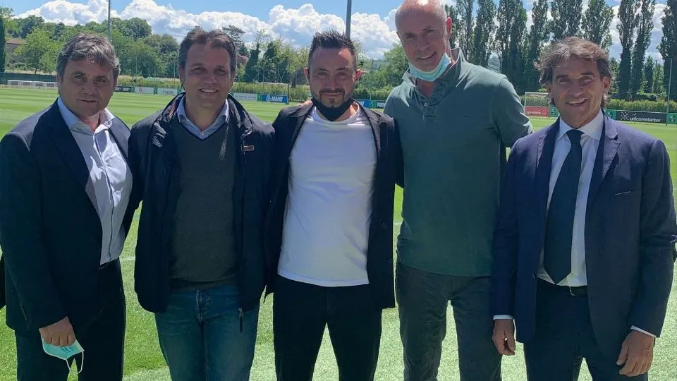 Roberto Carnevali, Francesco Cesarini, Roberto De Zerbi, Andrea Tentoni e Giovanni Carnevali