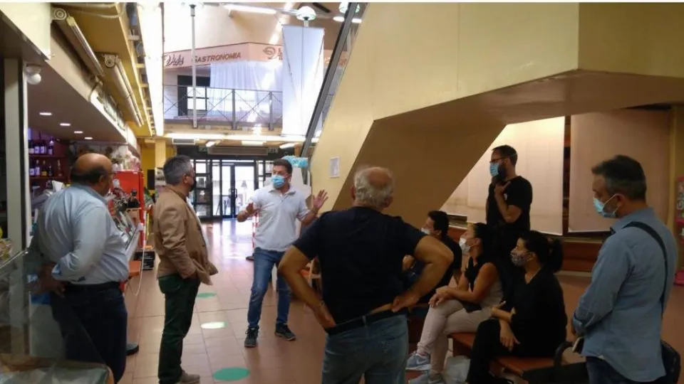 Gessaroli incontra i commercianti del Mercato Coperto
