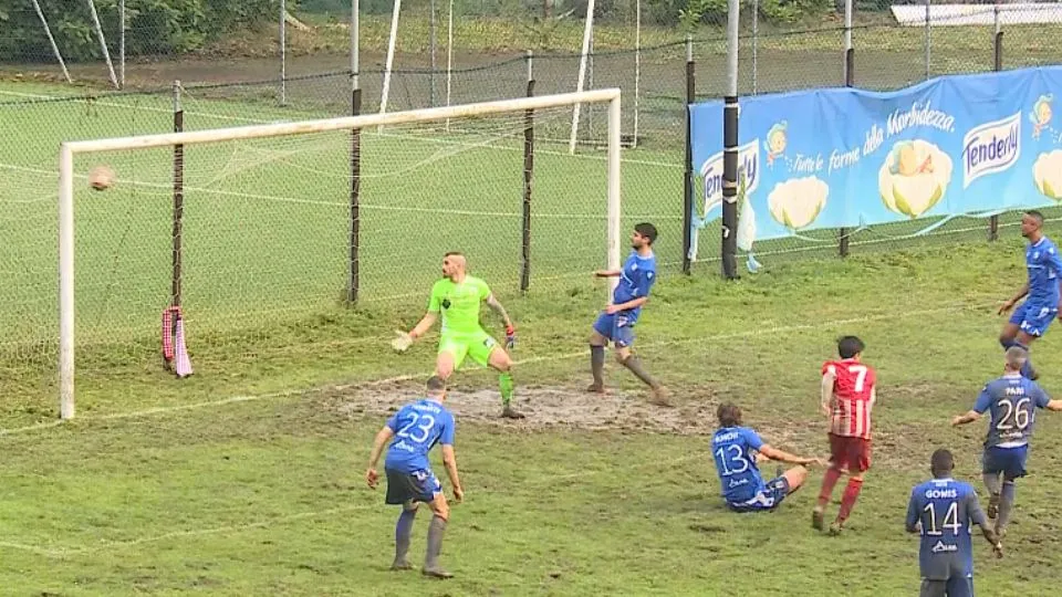 Il gol dell’1-0 di Felleca
