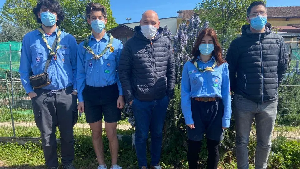 alcuni dei ragazzi del gruppo
