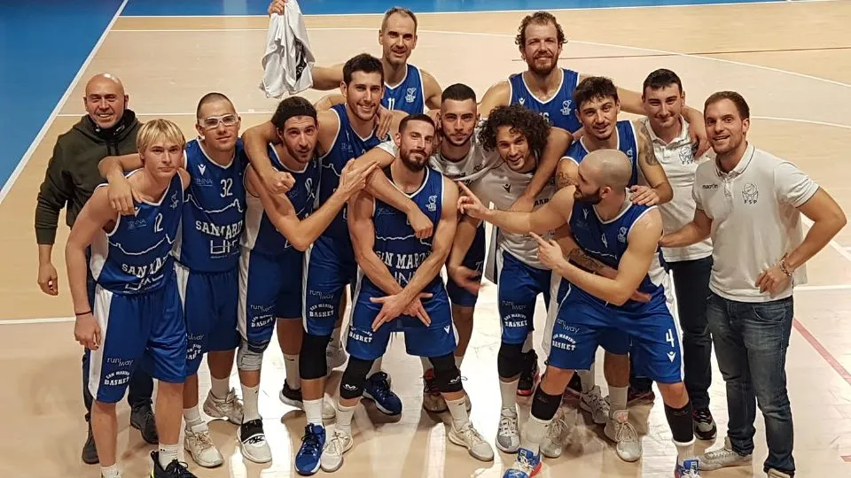 Il selfie dei Titans a Montemarciano