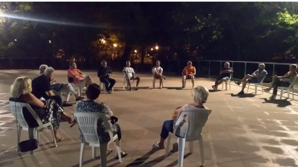 l’incontro con il comitato Ventena