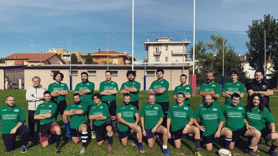 La squadra dei Gurkha Rugby Rimini