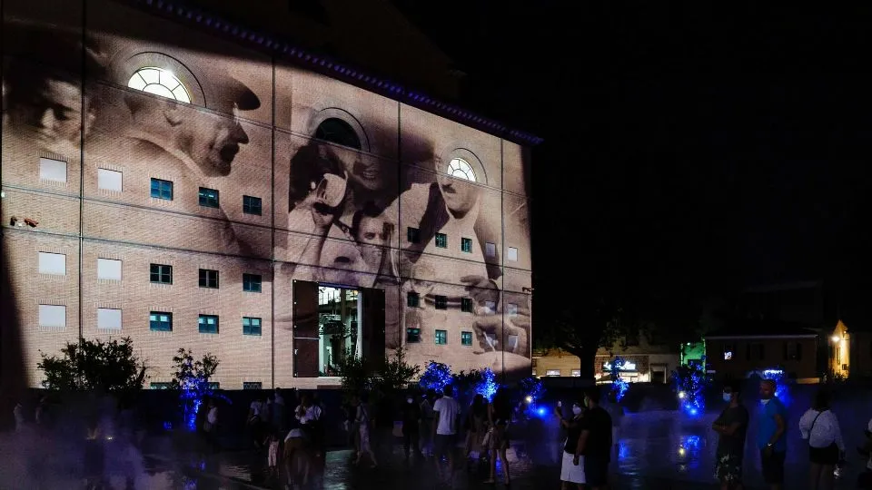 videomapping sul teatro