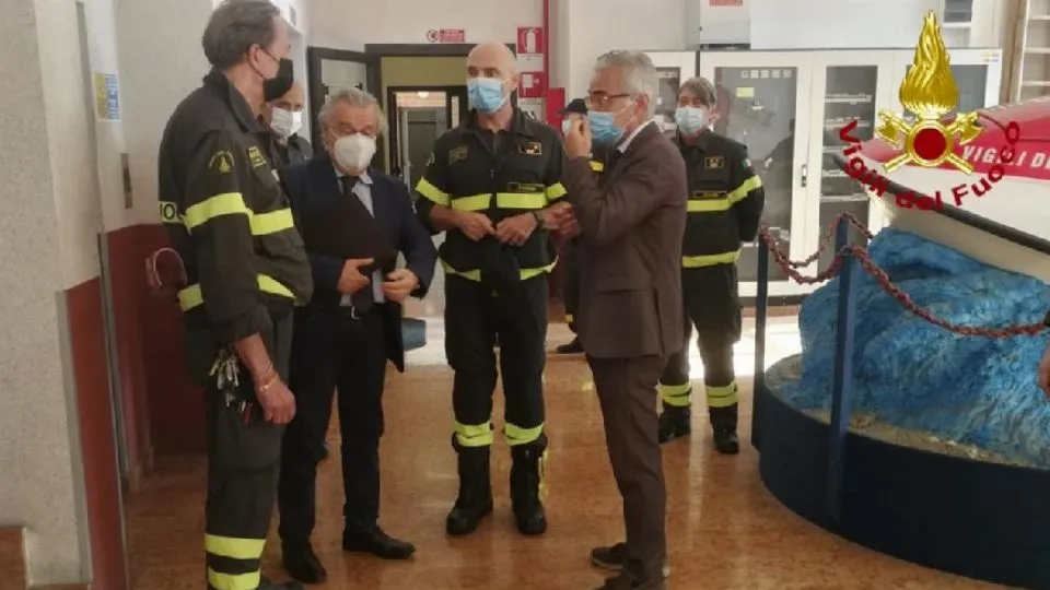 il Prefetto in visita al Comando
