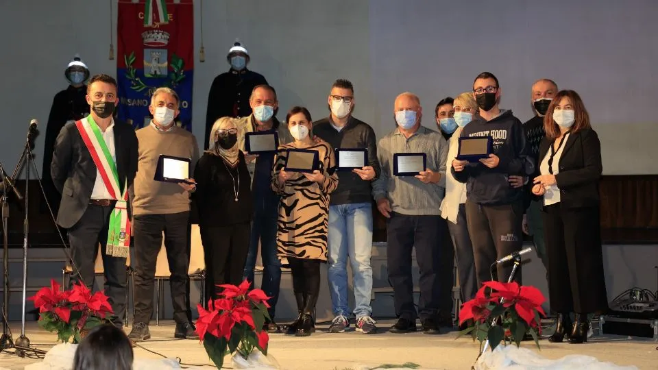 il saluto ai dipendenti
