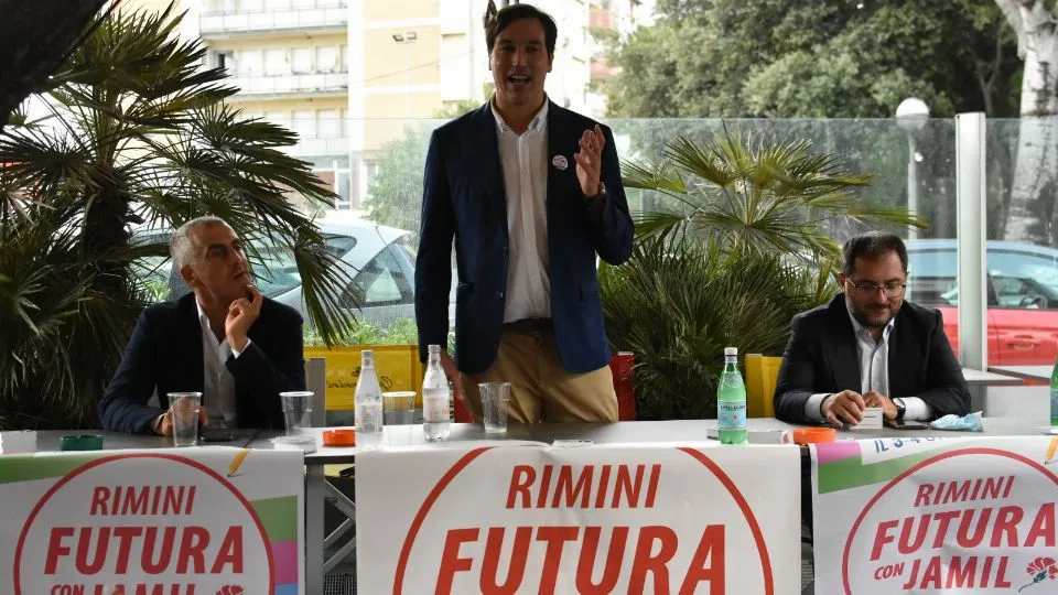 Bragagni con Maraio e Sadegholvaad
