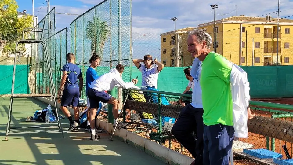 La formazione del Tennis Club Viserba a Siracusa