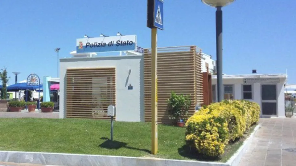 il posto di Polizia estivo