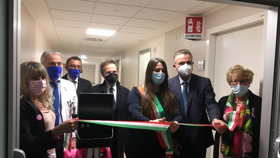 l’inaugurazione della senologia
