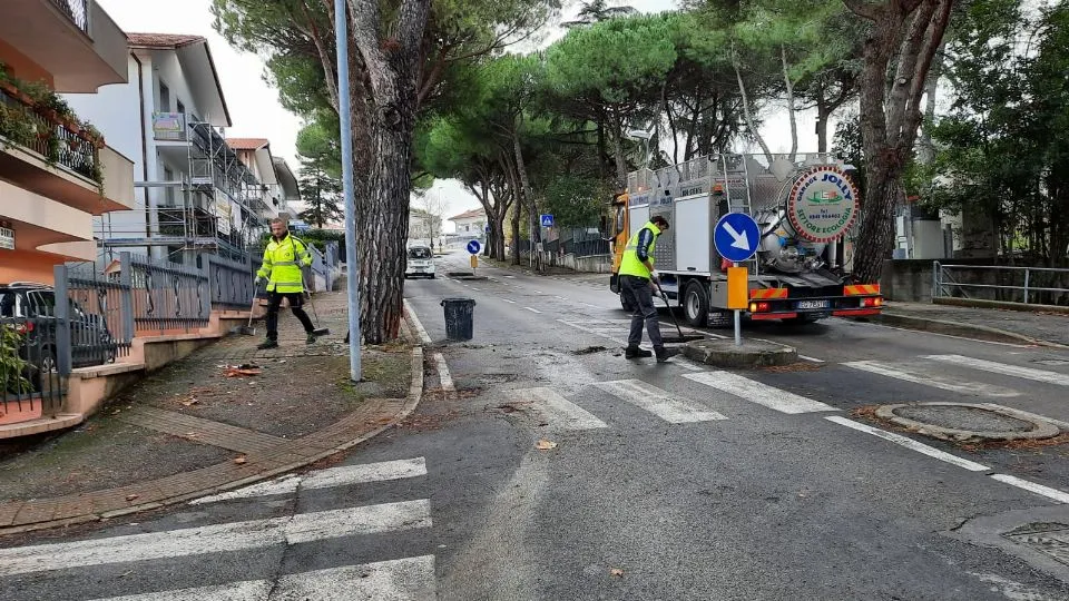 il luogo dell’incidente
