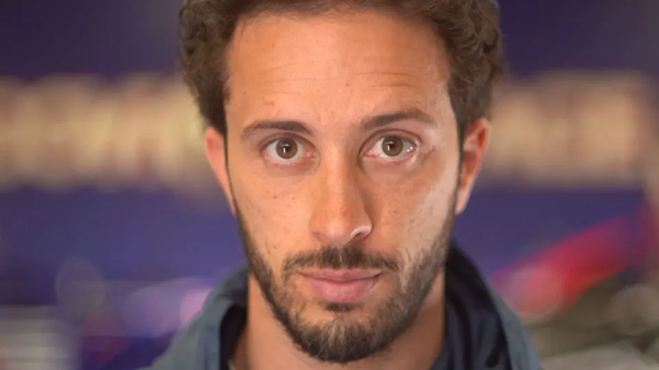 frame dallo spot con Andrea Dovizioso
