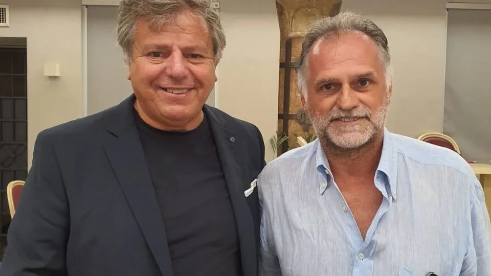 Indino e il ministro Garavaglia
