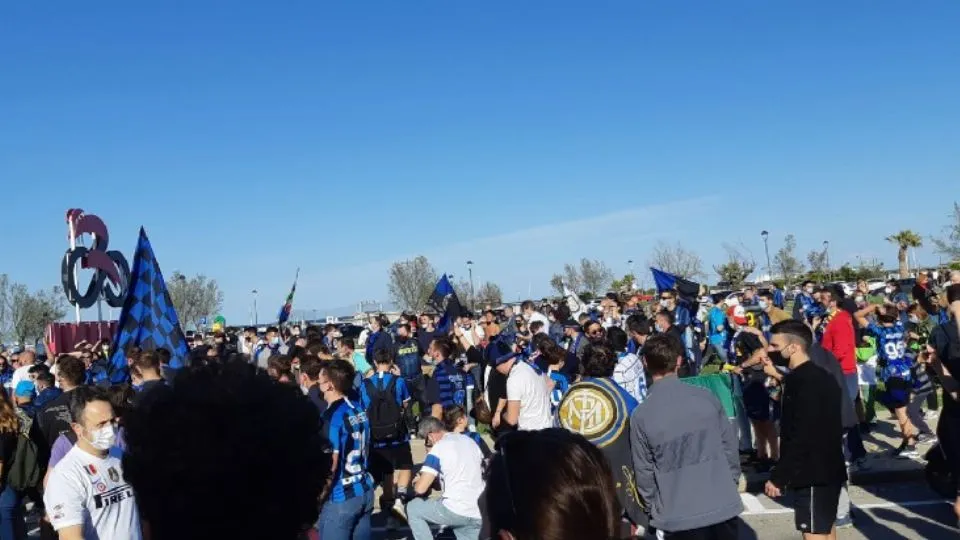 la festa nerazzurra