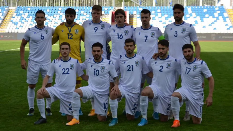 L’undici di partenza di San Marino (©FSGC)