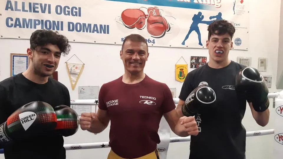 Palmieri, il tecnico Iobbi e Ticchi