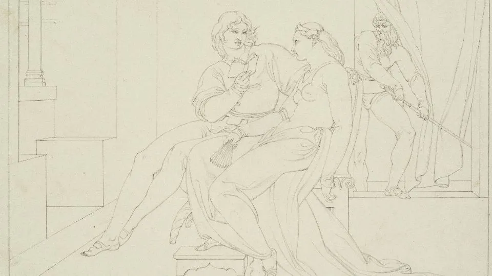 Dal ciclo dei disegni di Bonaventura Genelli