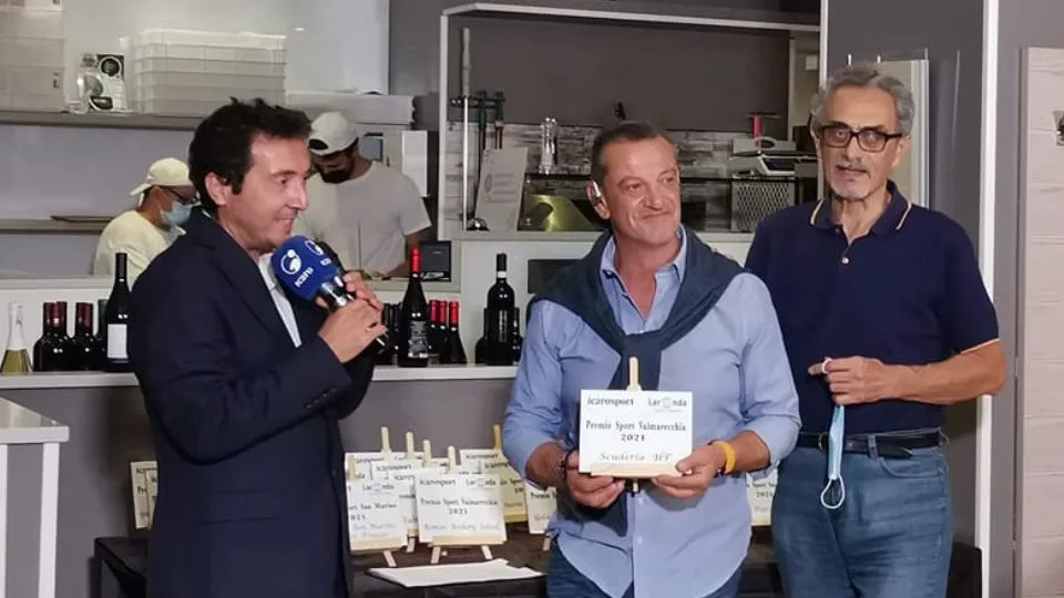 La premiazione della Scuderia HF