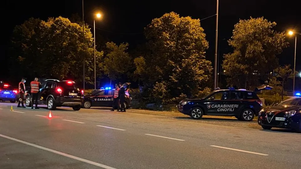 i controlli dei carabinieri