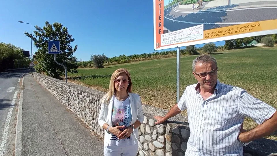 il sindaco Spinelli e l’assessore Bianchi

