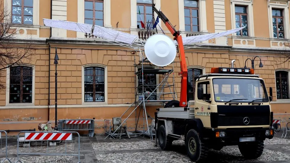 l’allestimento