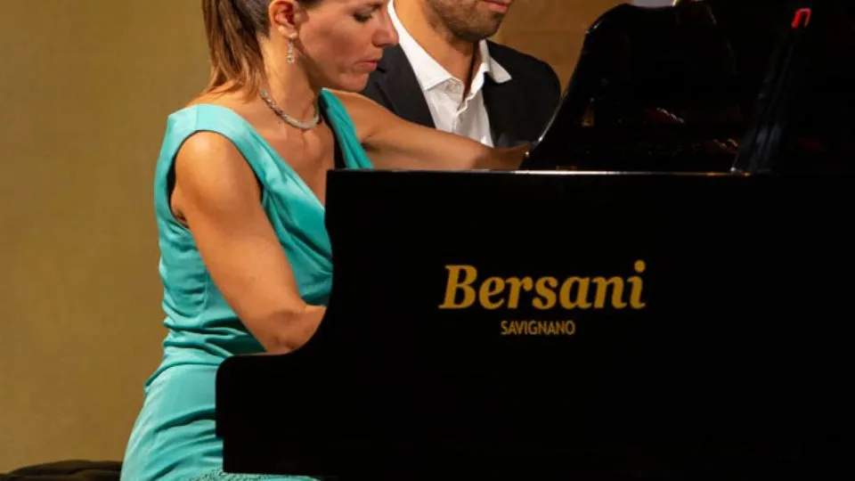 Francesca Cesaretti e Davide Tura