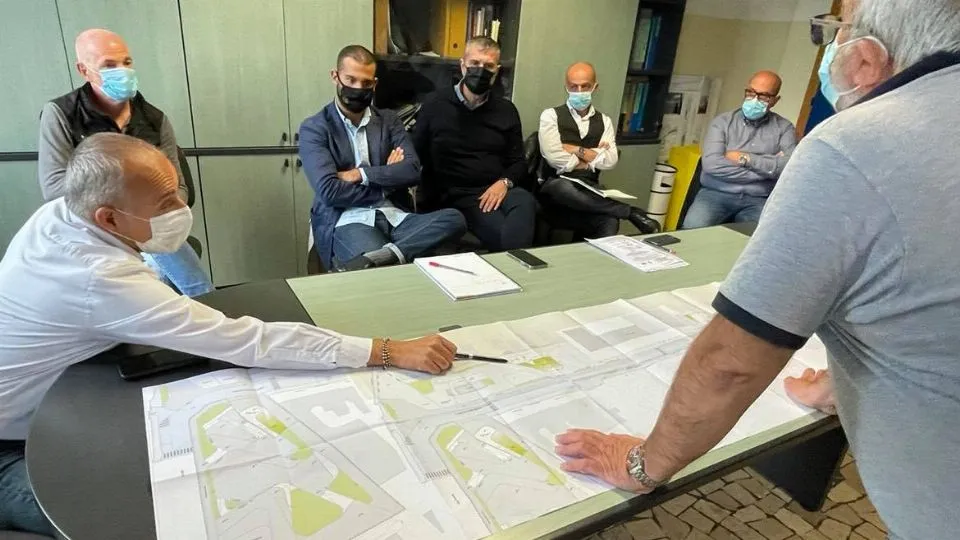 l’incontro con i tecnici sul nuovo lungomare di Cattolica
