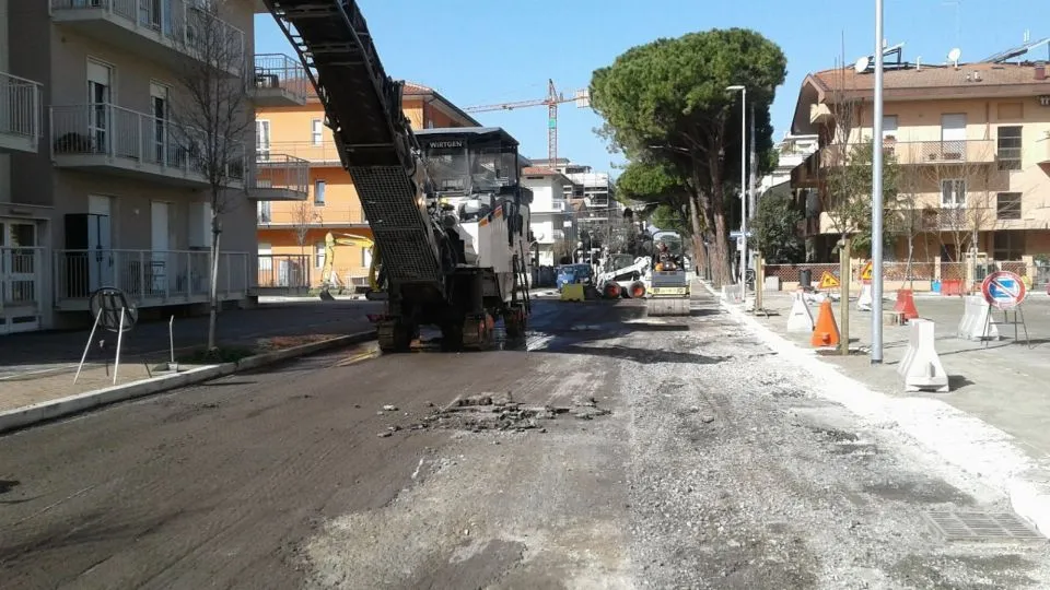 lavori a Misano

