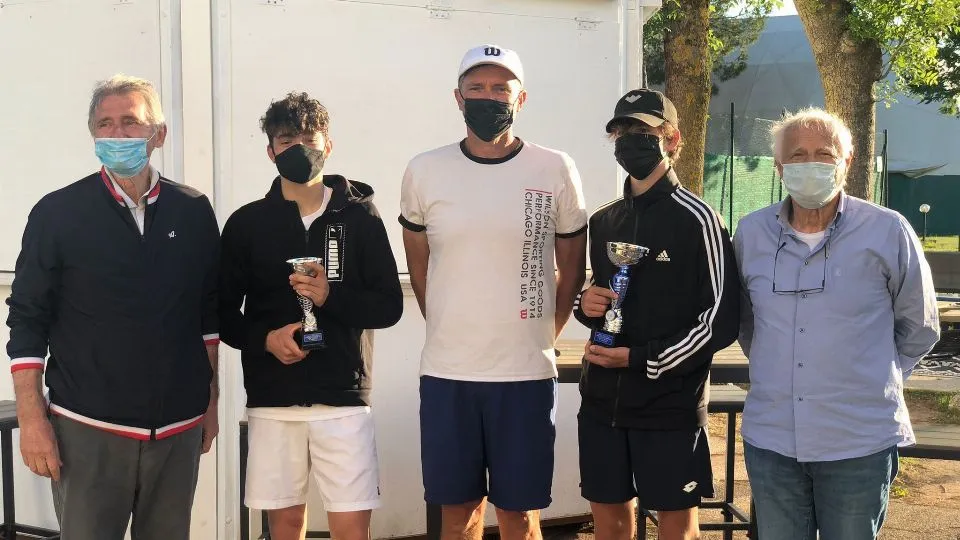 La premiazione del torneo Under 16