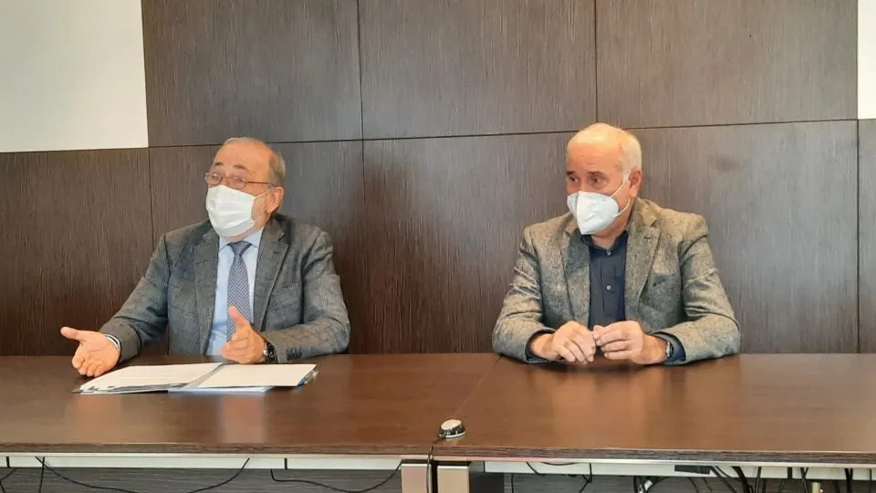 Maurizio Grossi, presidente Ordine dei Medici e Franco Maldolesi, vice presidente
