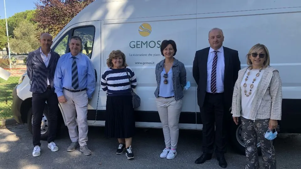 l’assessore con i responsabili Gemos