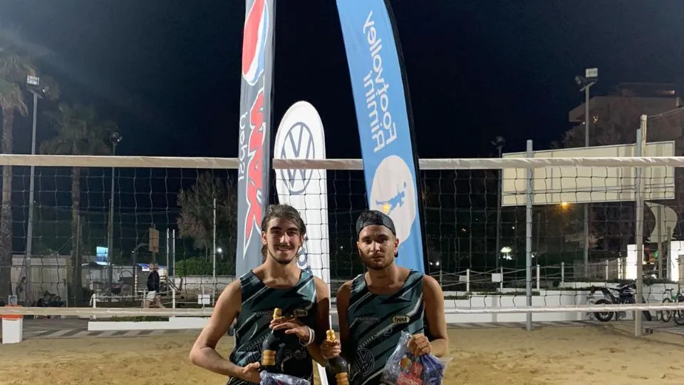 I primi classificati Monacella e Barletta