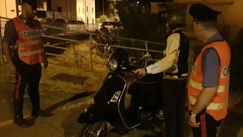 i controlli dei carabinieri di Novafeltria