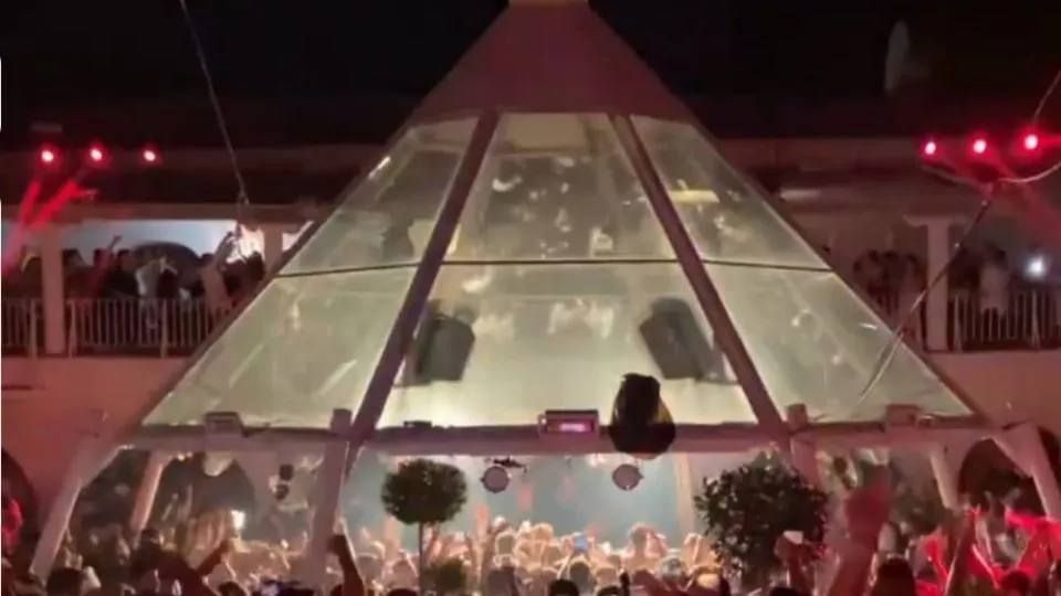 la discoteca Ville delle Rose a Misano