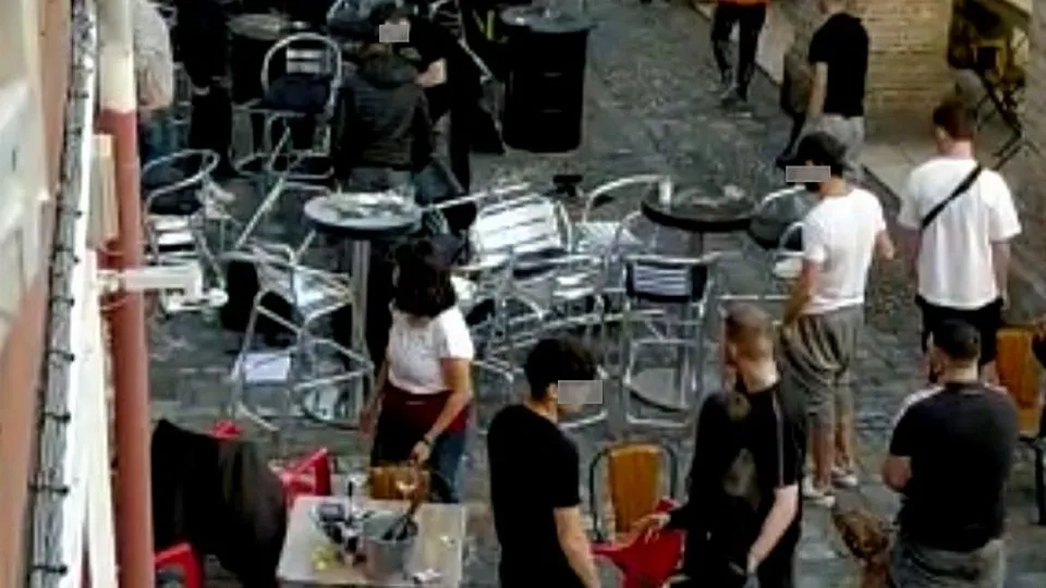 la devastazione alla Vecchia Pescheria
