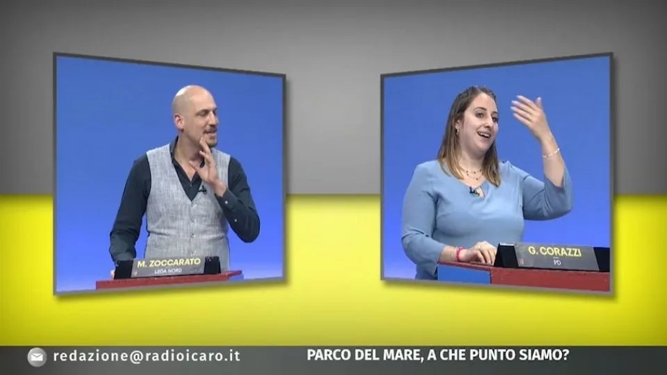 Matteo Zoccarato e Giulia Corazzi a Fuori dall’Aula