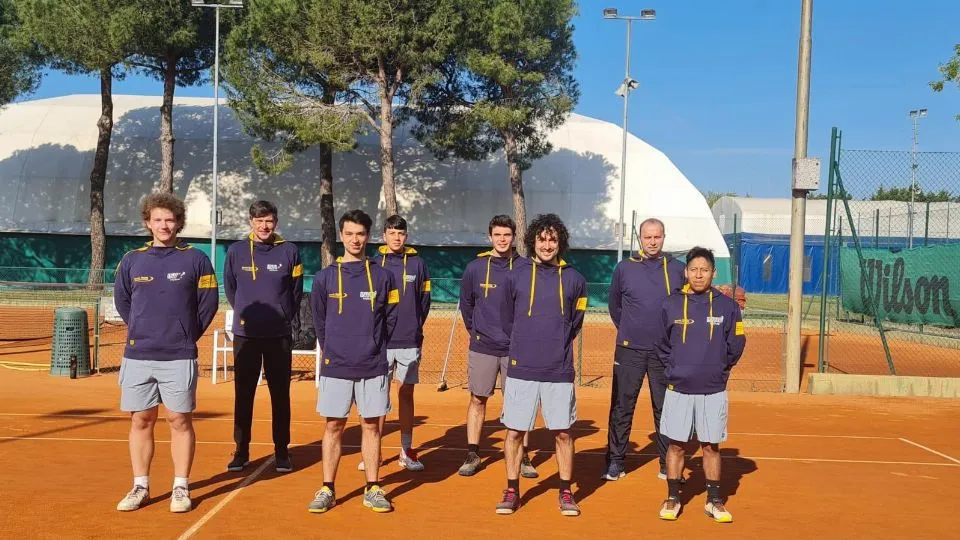 La formazione del Circolo Tennis Cervia
