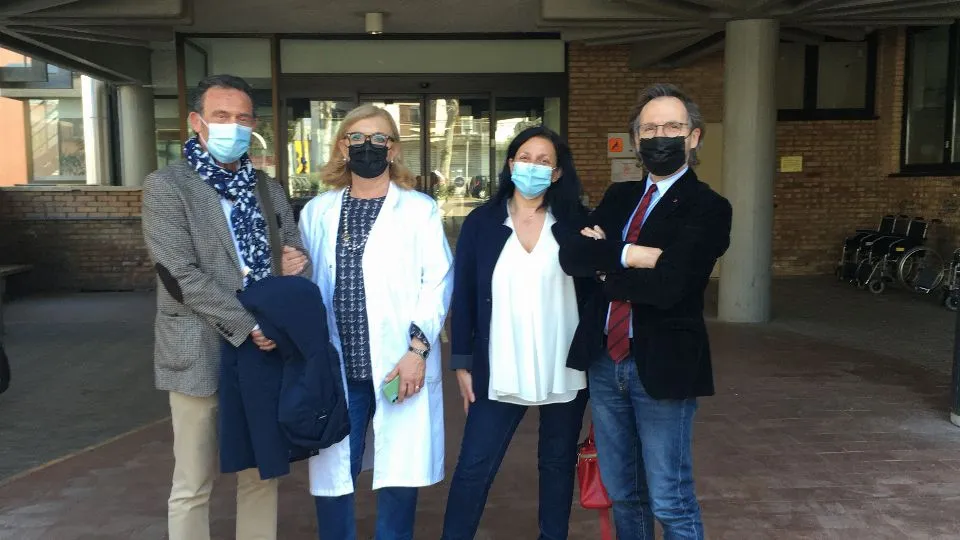 Bianca Caruso, Renata Tosi, Tiziano Carradori e Riccardo Varliero