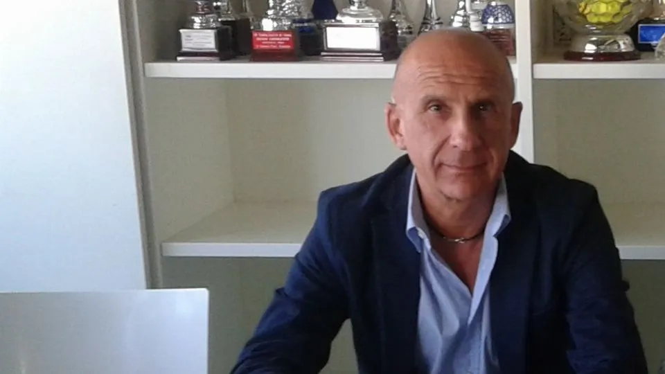 Giuseppe Solfrini, presidente della Polisportiva Riccione