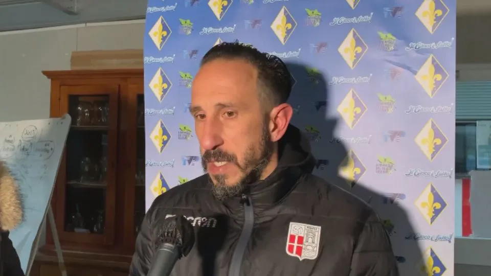 L’allenatore della Rimini Calcio. Alessandro Mastronicola