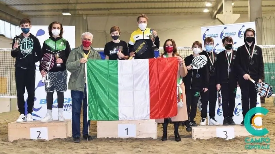 La premiazione dell’Under 14 maschile