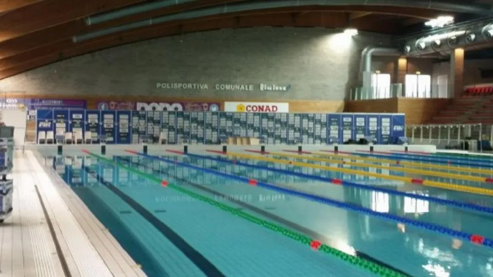 lo stadio del nuoto di Riccione