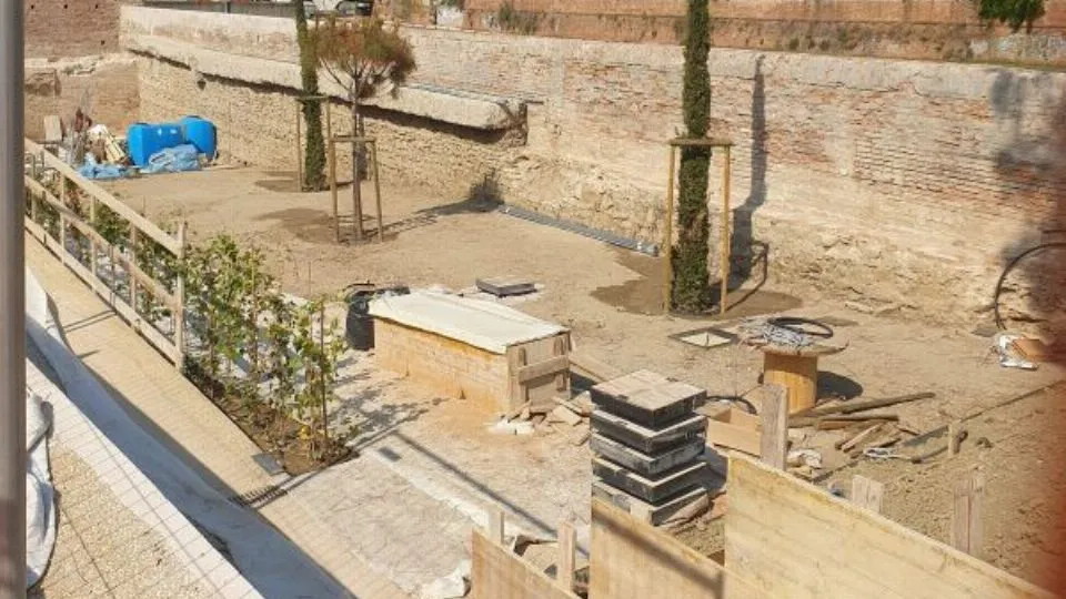 il cantiere di porta Galliana