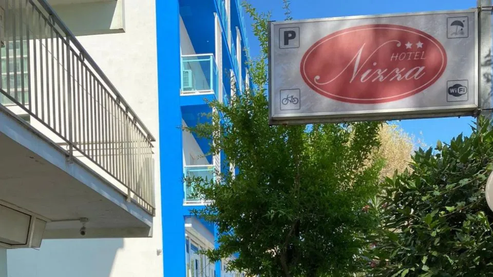 l’hotel Nizza a Riccione